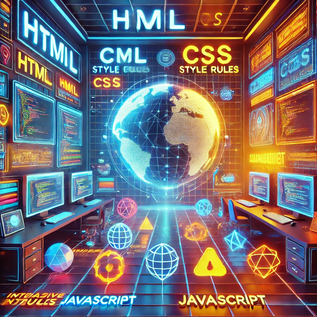 HTML, CSS, JavaScript